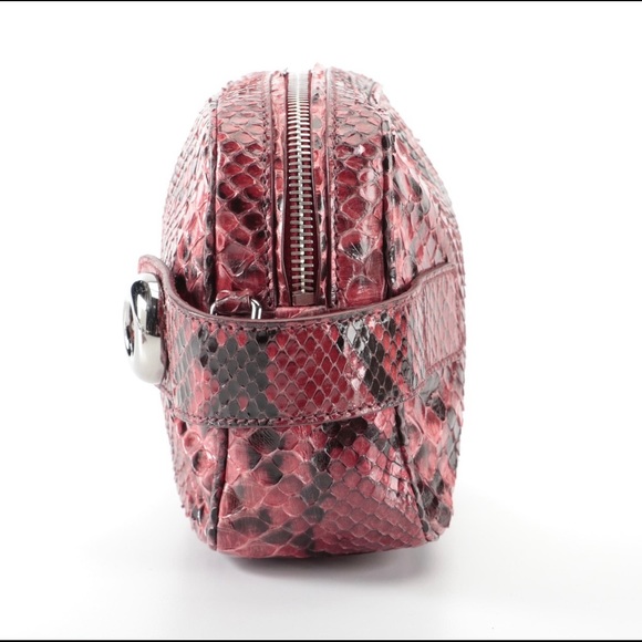 Prada python Skin lucidio crossbody camera bag - Picture 4 of 9